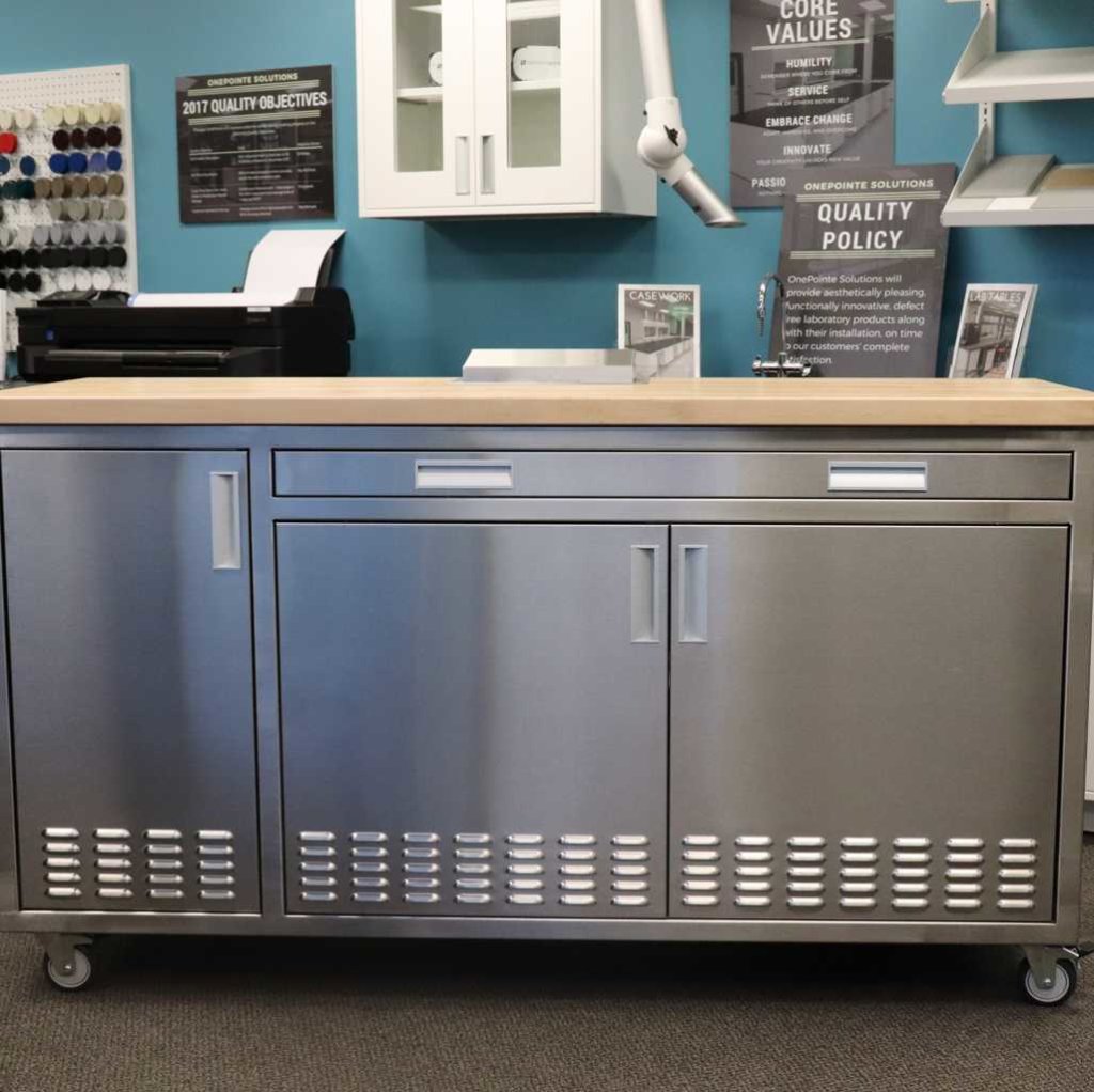 Mass Spec Bench | Instrumentation Cart| OnePointe Solutions