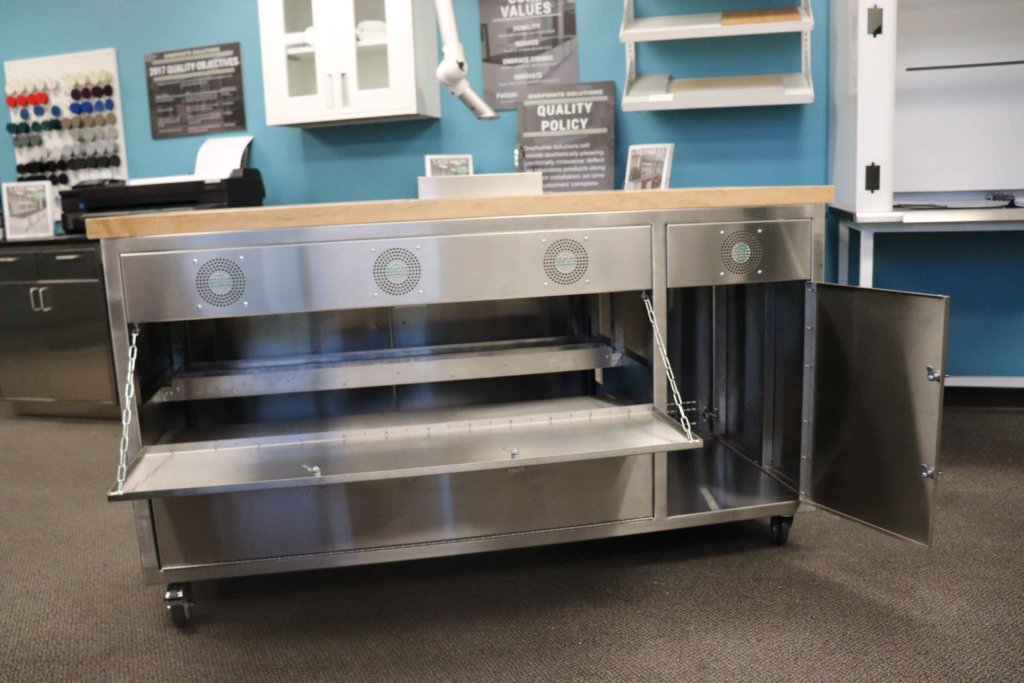 Custom Industrial Instrumentation Cart | OnePointe Solutions