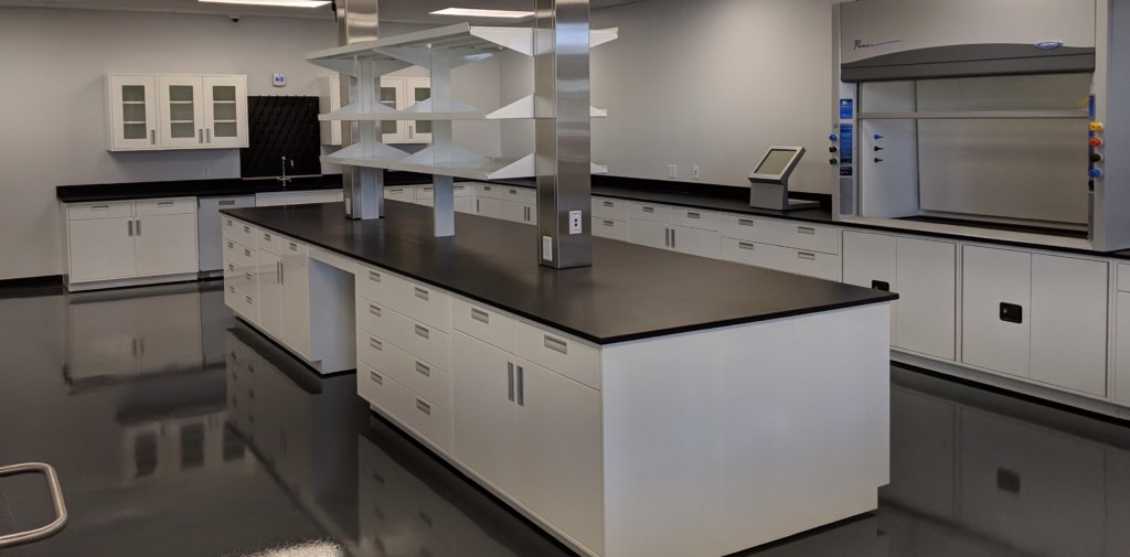 Custom Laboratory Casework in Lab Island