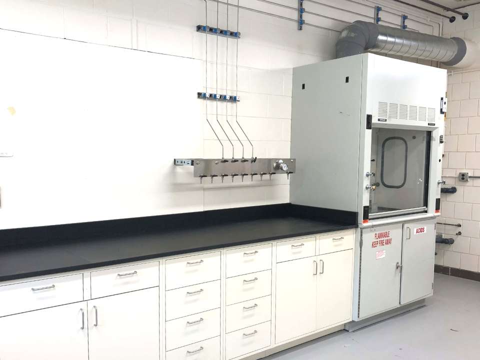 metal lab cabinets