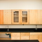 73 - Wooden Casework, Sinks