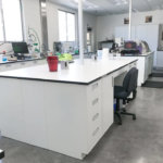 141 - Metal Casework, Tall Casework, Fixed Lab Islands