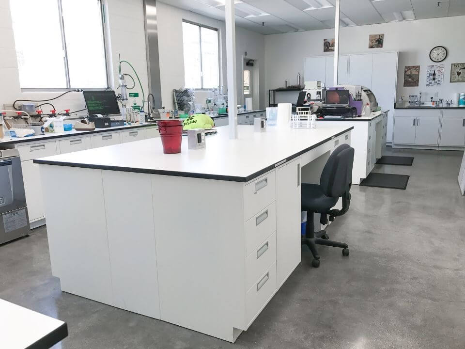 lab work desk