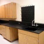 133 - Wooden Casework, Pegboards