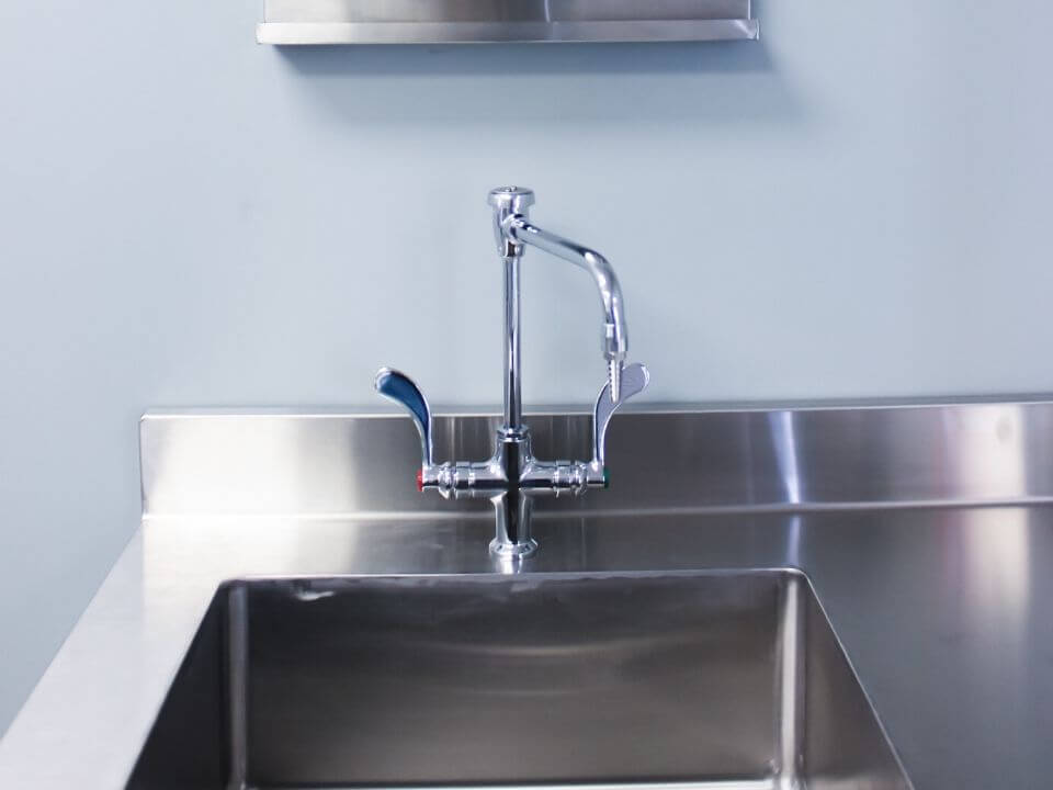 stainless steel sink