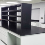 11 - Metal Casework, Fixed Lab Islands, Reagent Shelving
