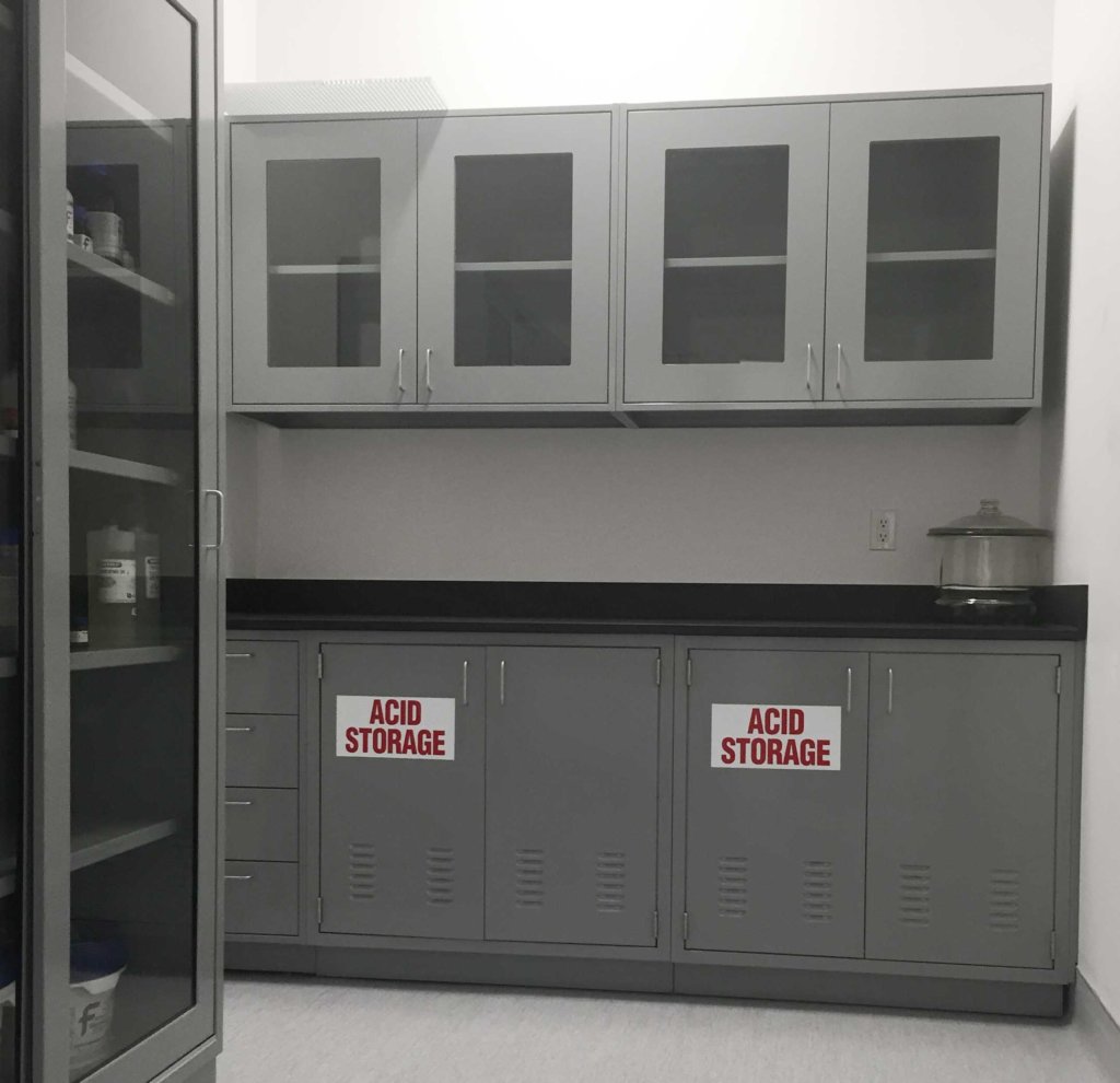 metal acid storage cabinets