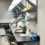 195 - Metal Casework, Lab Tables, Modular Shelving