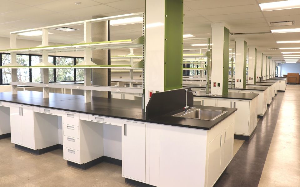 Science Lab Casework Cabinetry Steel Wood Onepointe Solutions