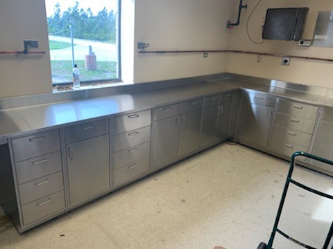 stainless cabinet drawers