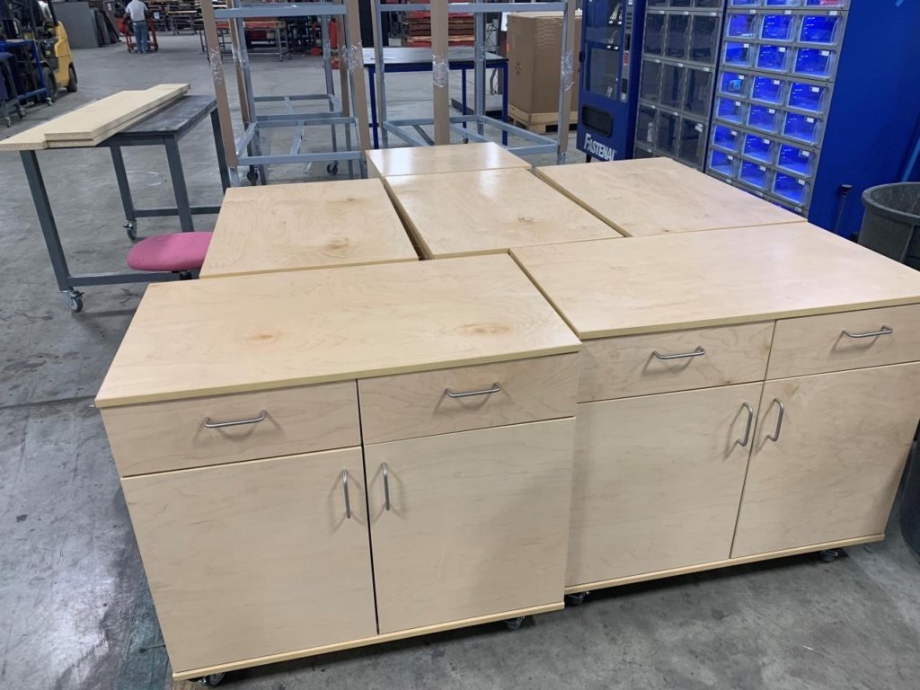 mobile laminate cabinets