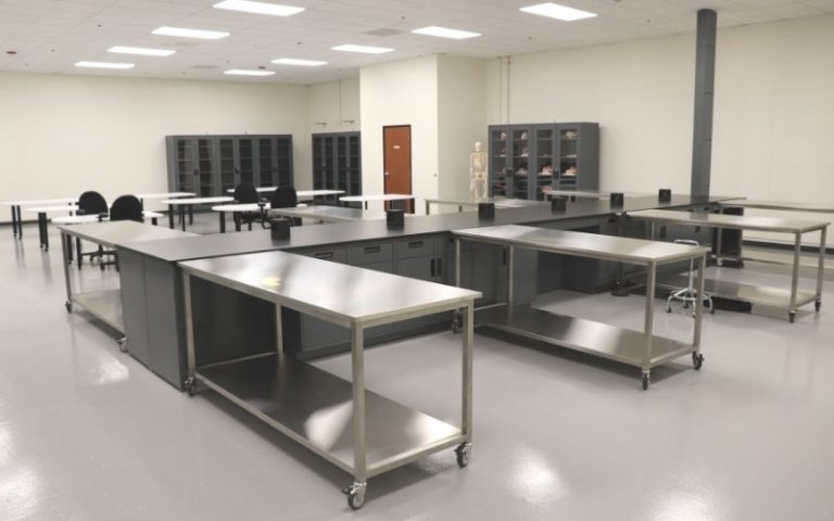 stainless steel lab carts