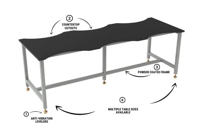 microscope table