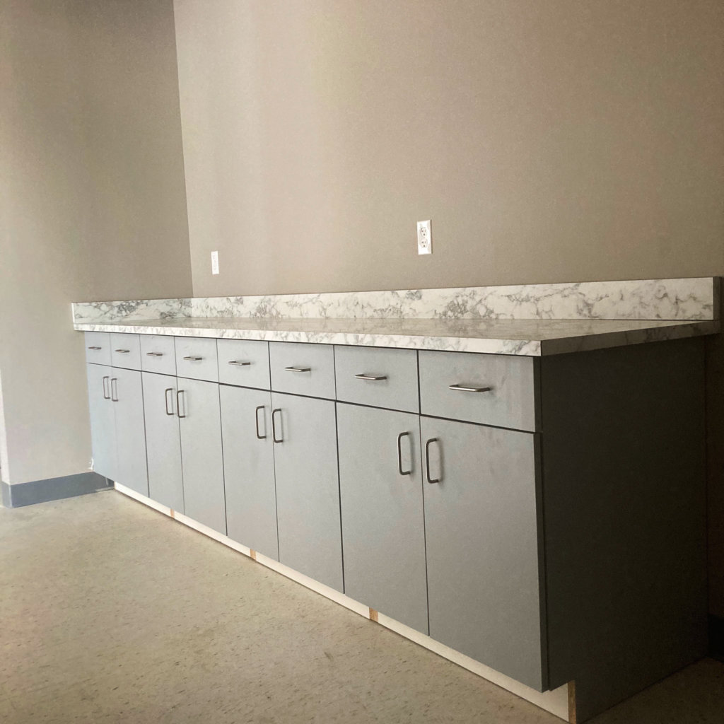 plastic laminate cabinets