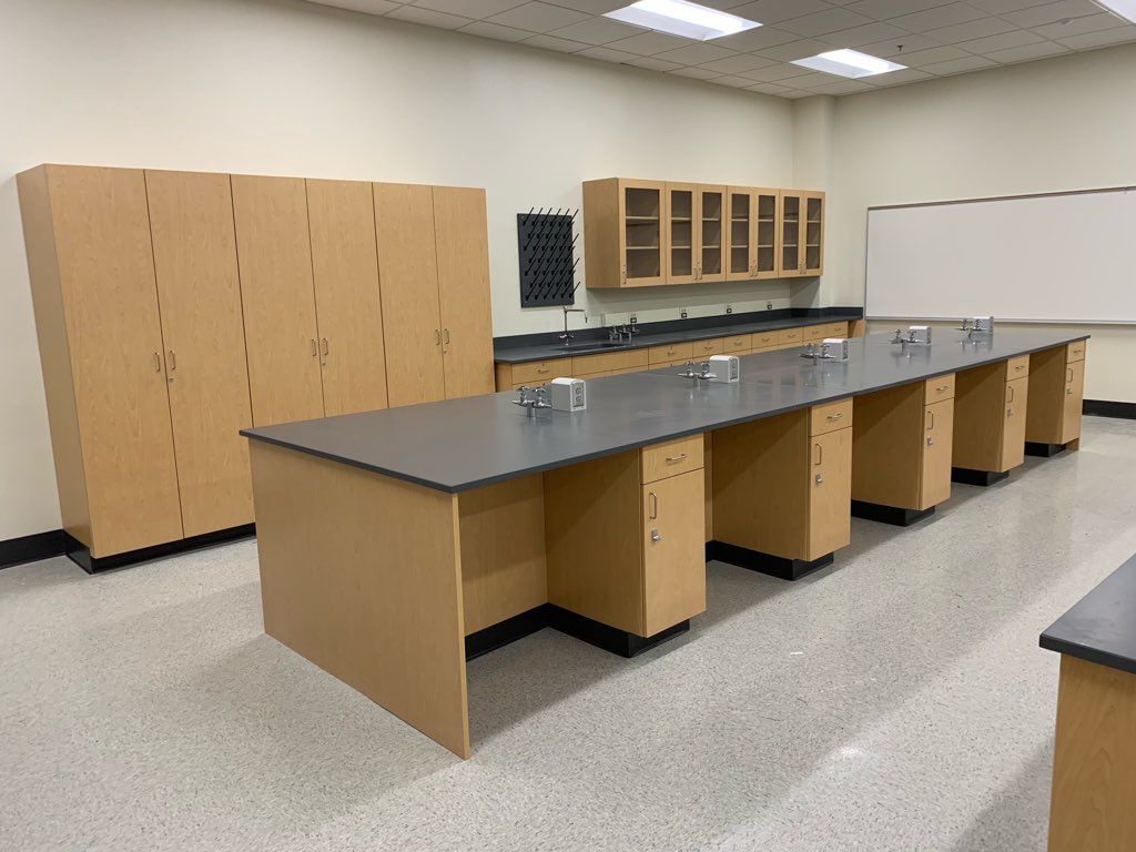 science lab casework