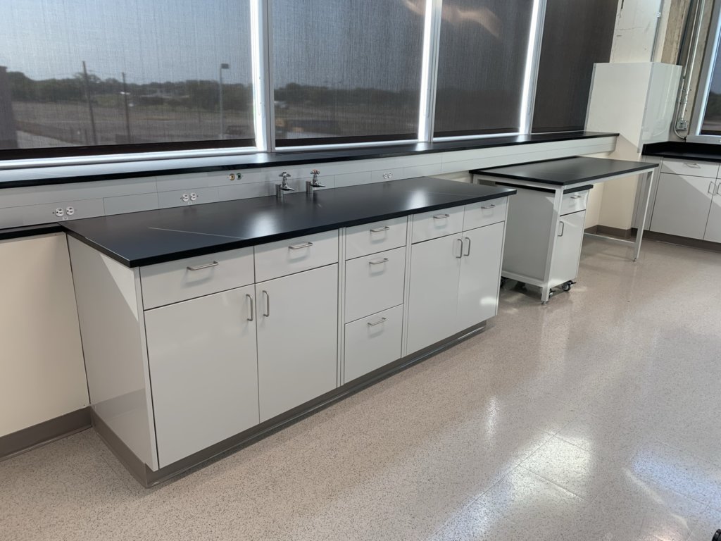 metal lab cabinets