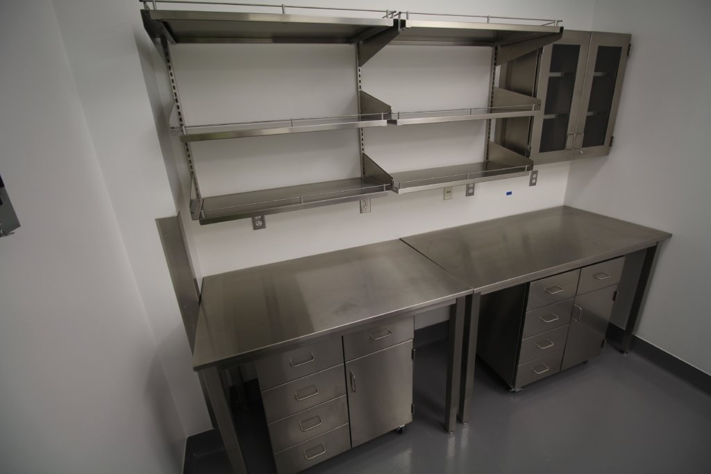 stainless steel casework