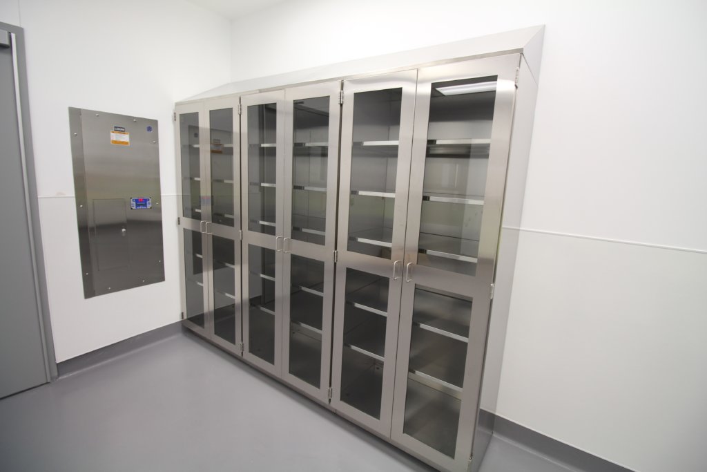 stainless steel cabinets