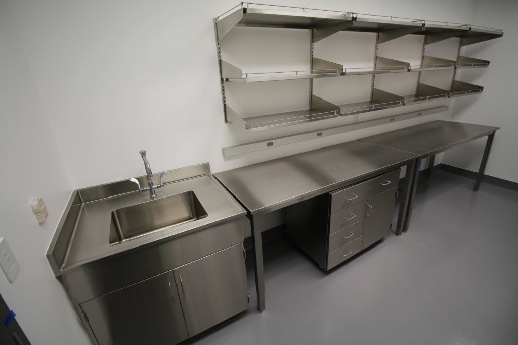 stainless steel casework