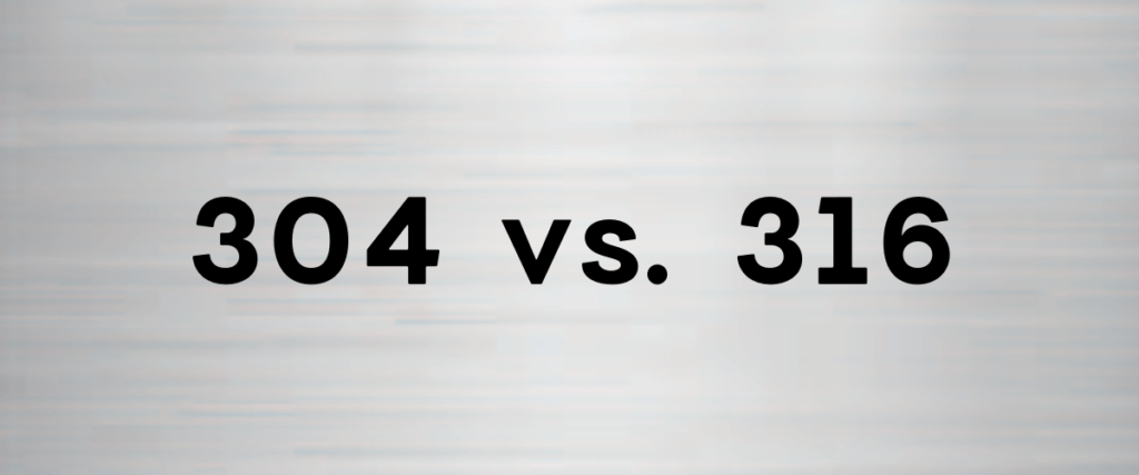 Difference between stainless steel 304 and 316