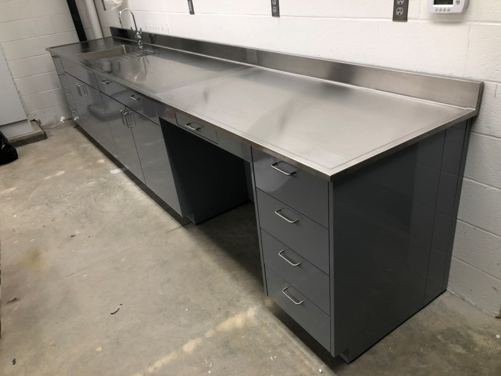 metal cabinets