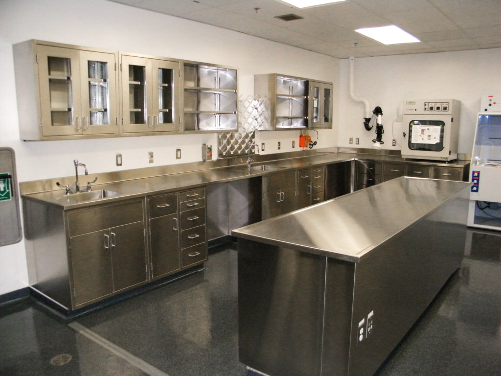 stainless steel cabinets