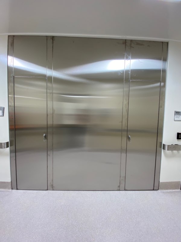 stainless steel doors