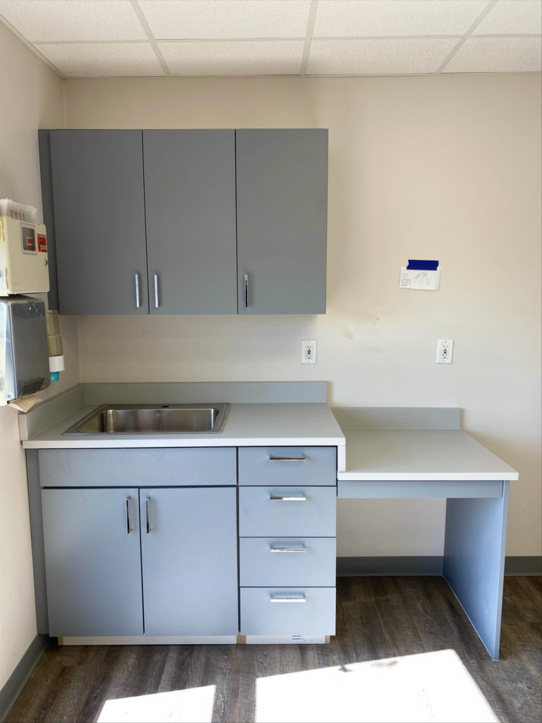 plastic laminate cabinets