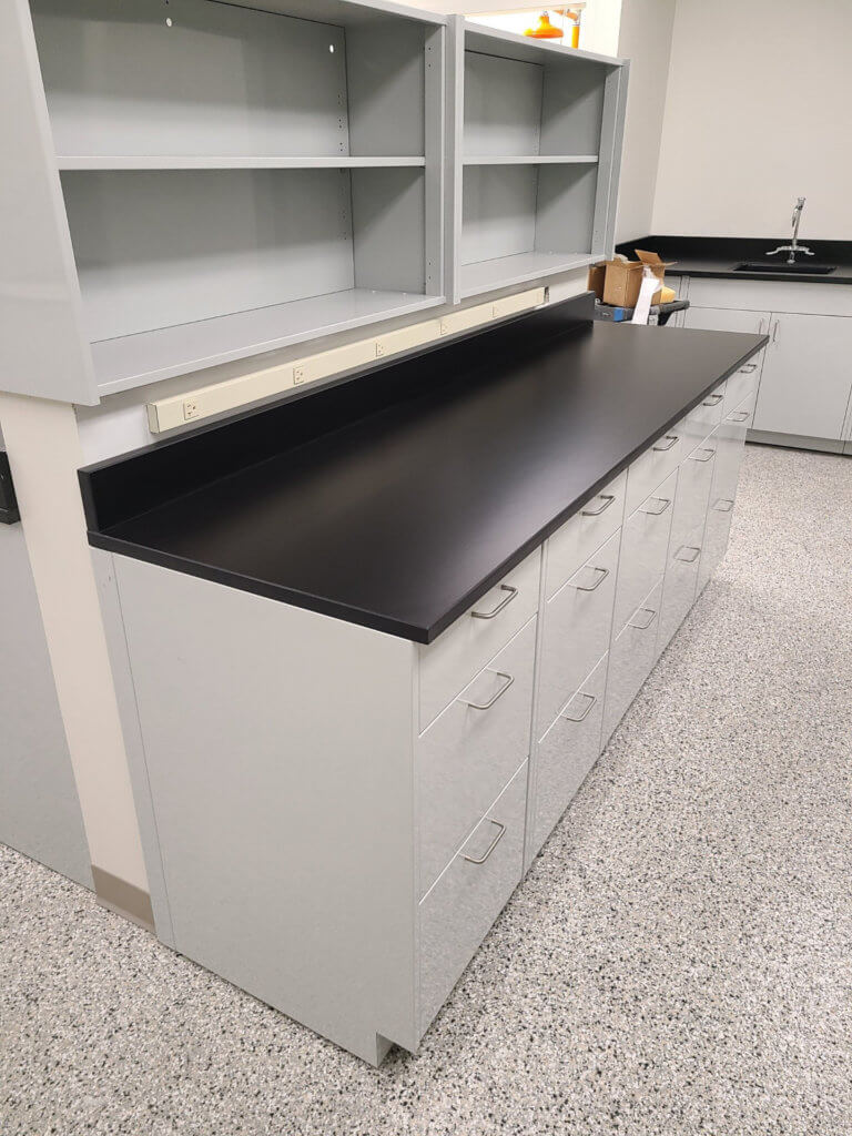 metal cabinets
