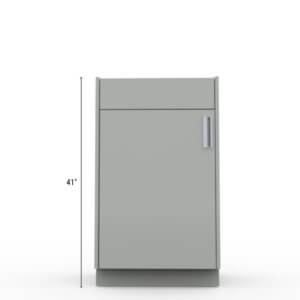 41 in laboratory sink cabinet