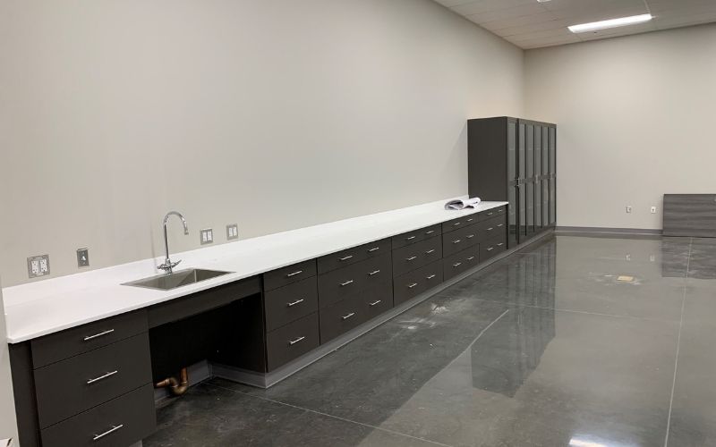 commercial kitchen cabinets