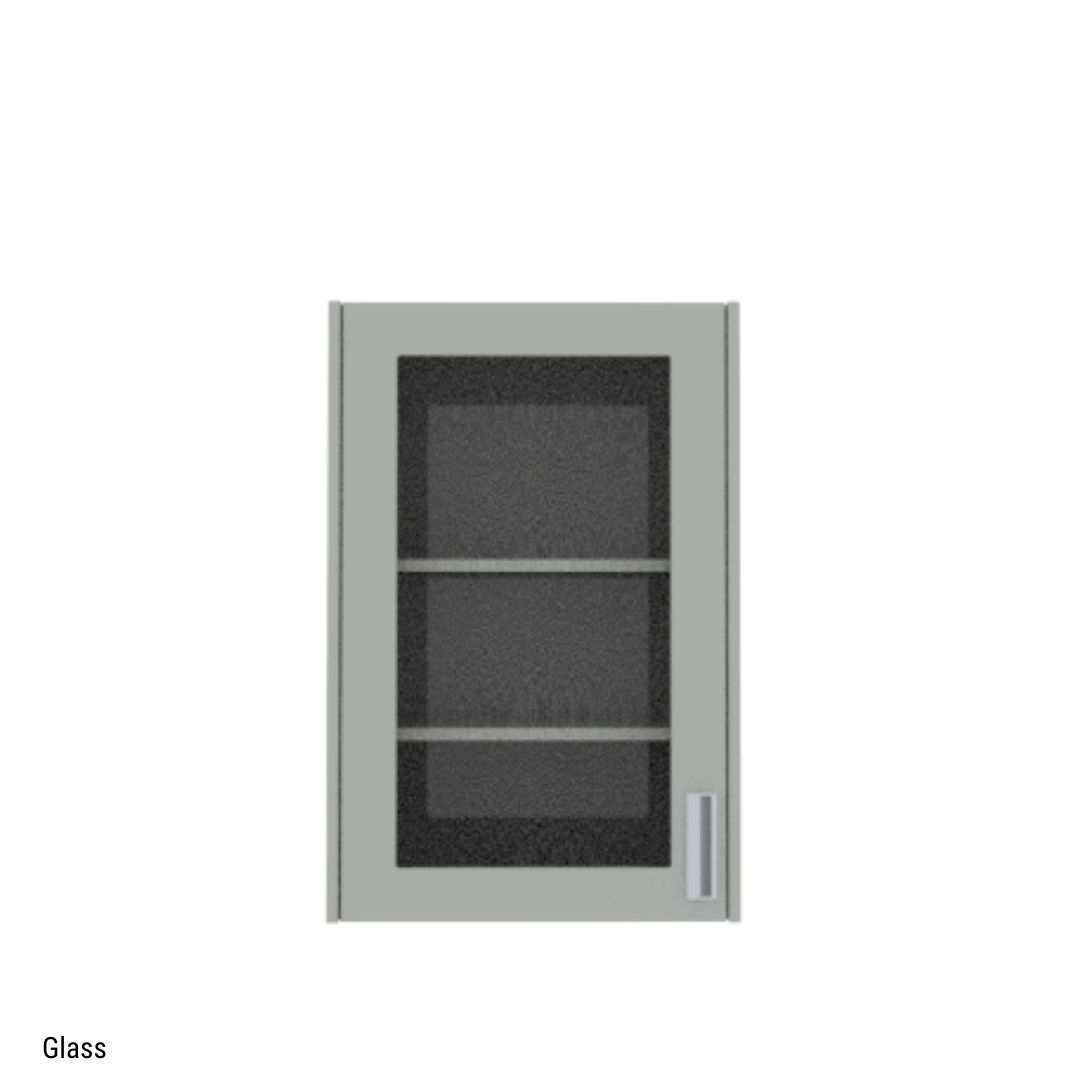 Glass Single Door Wall Cabinet