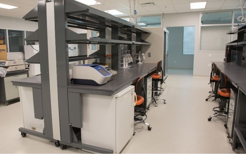 mobile lab island