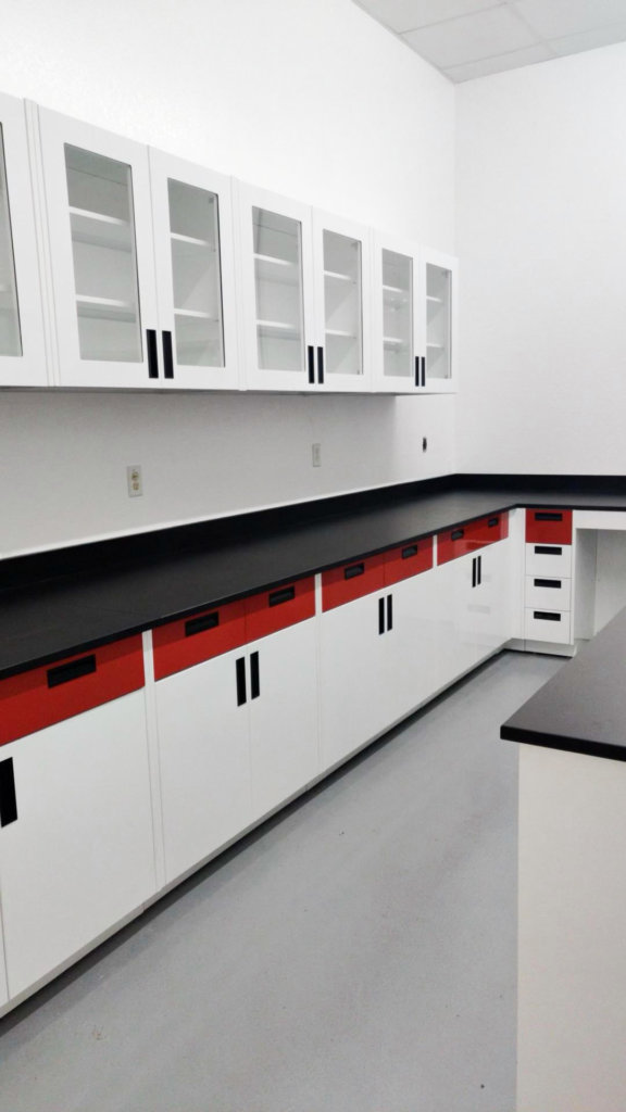 custom lab cabinets