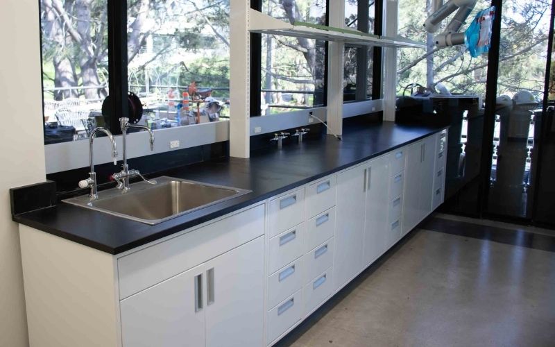 custom lab cabinets