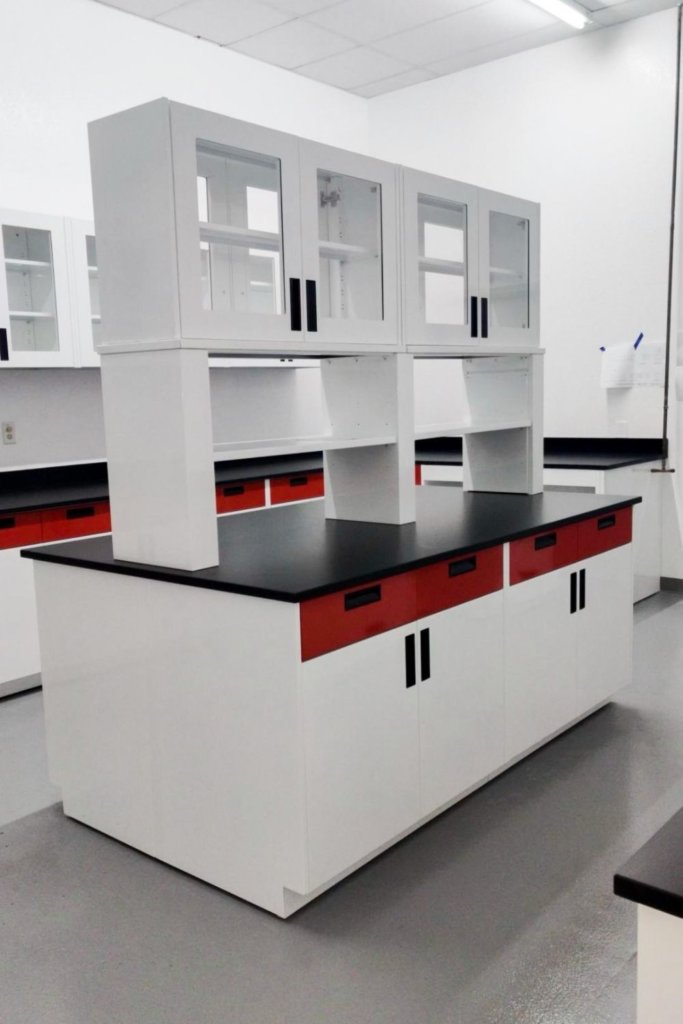 custom lab cabinets