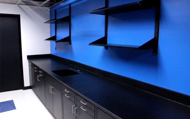 custom laboratory cabinets