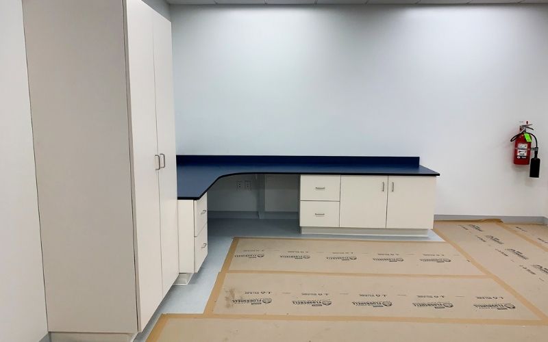 plastic laminate cabinets