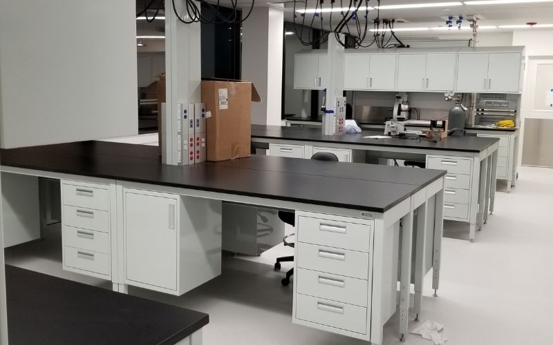 laboratory tables