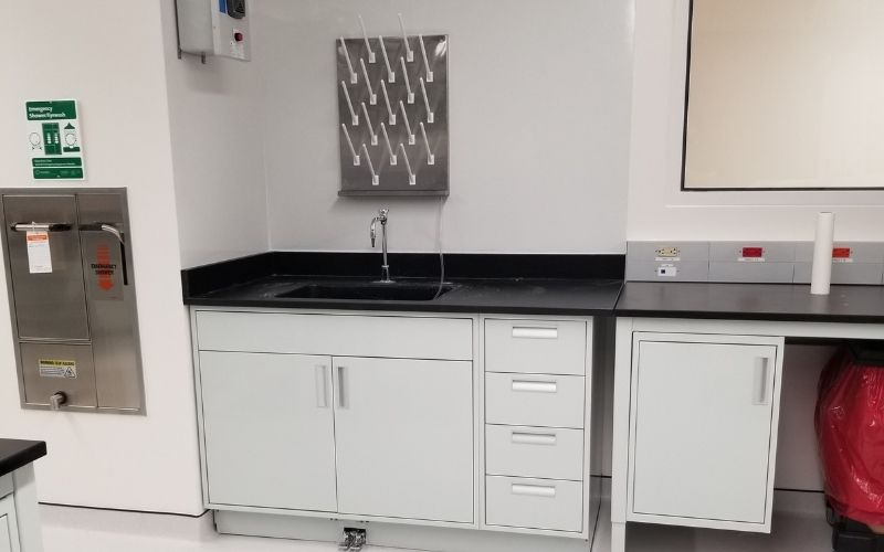 lab sink cabinet