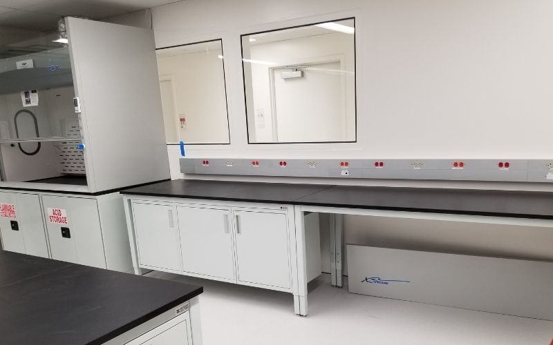 custom lab casework