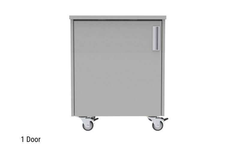 1 Door mobile cabinet