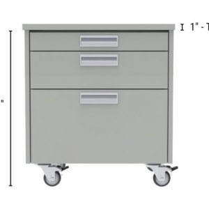 26 in mobile cabinet