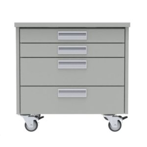 4 drawer mobile cabinet (23 in)