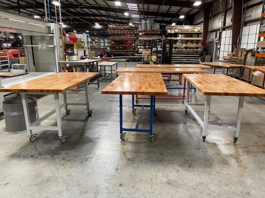 maple block tables