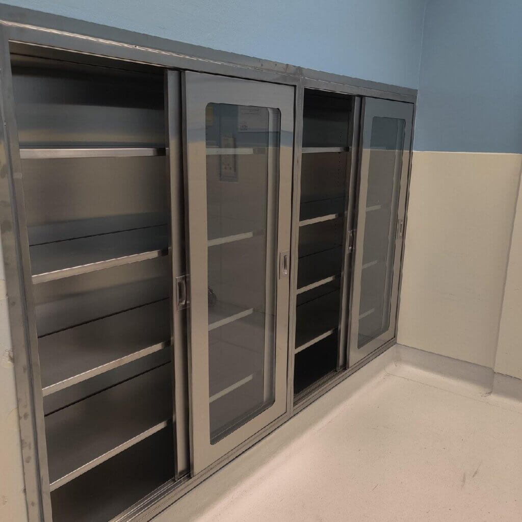 Stainless Steel Lab Cabinets | Hospital Cabinets | OnePointe Solutions