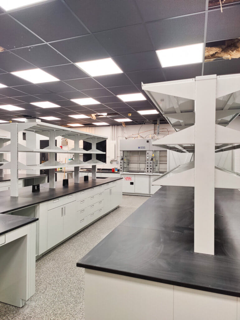 Laboratory Islands | Lab Furniture | OnePOinte Solutions