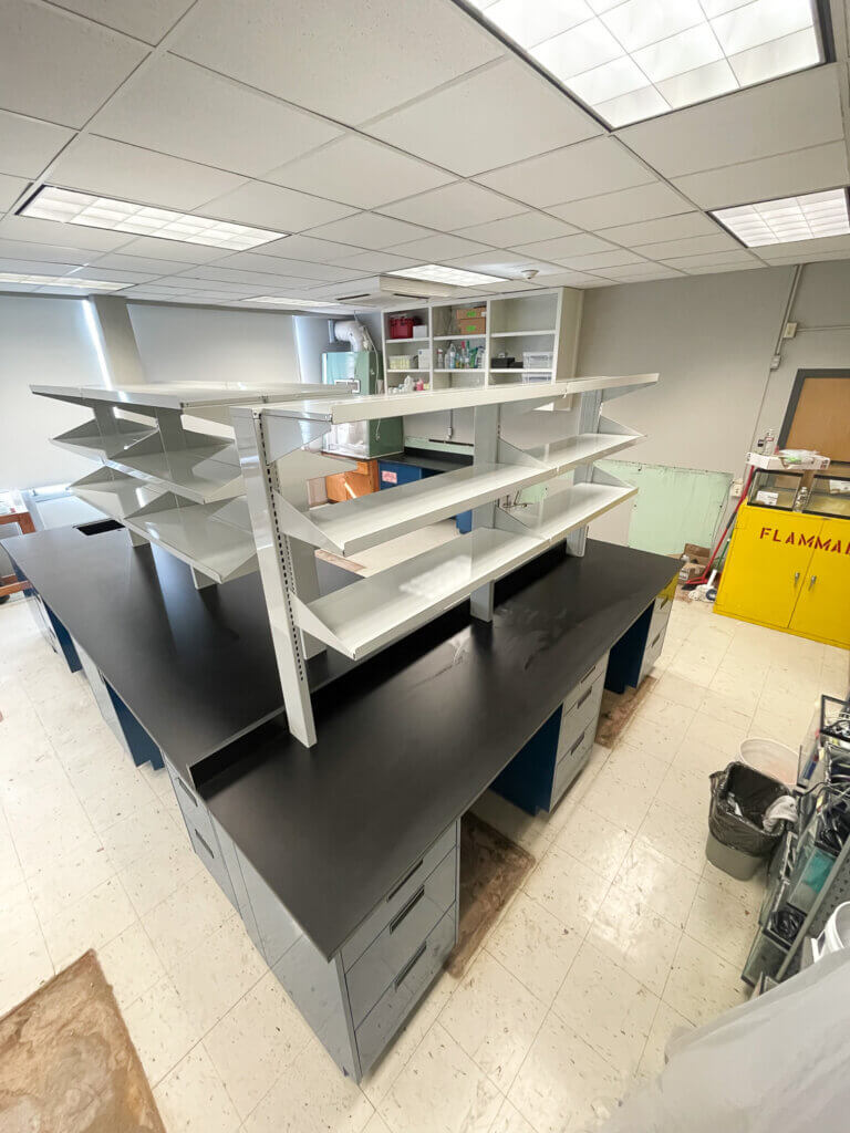 lab benches