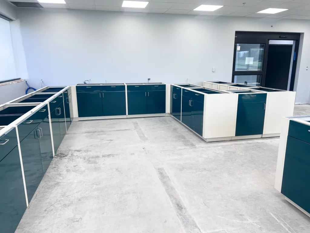 custom lab casework
