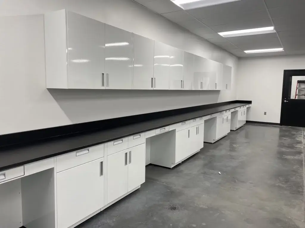 Powder Coated Metal Lab Casework | Laboratory Casework & Cabinets | OnePointe Solutions